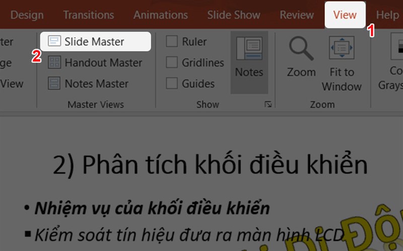 Xóa phần text box.