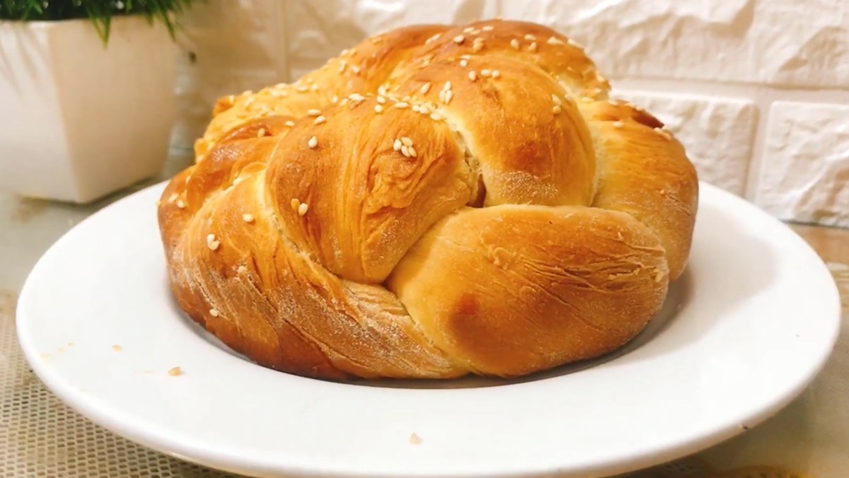Bánh mì Hokkaido Nhật Bản bằng nồi chiên không dầu