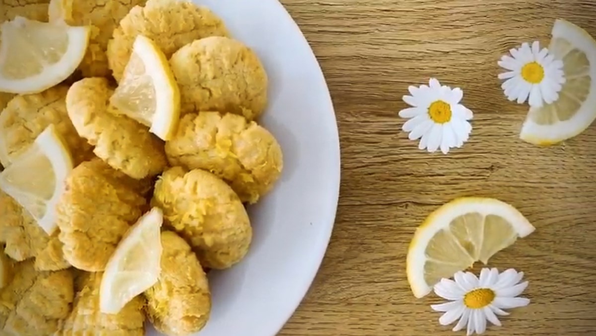 Bánh quy chanh keto