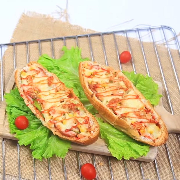 3 cách làm pizza chiếc thuyền, trứng chiên và trái cây cực ngon