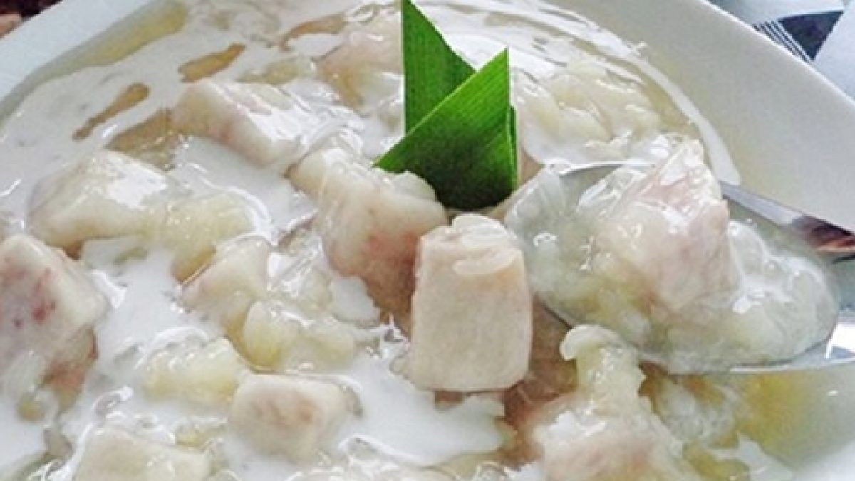 Chè cốm khoai môn