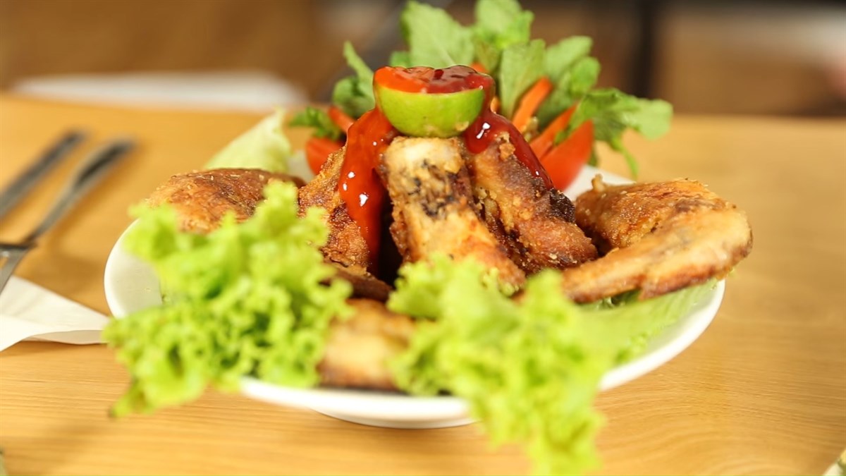 Gà chiên sữa tươi