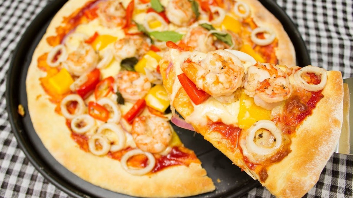 Pizza hải sản phô mai