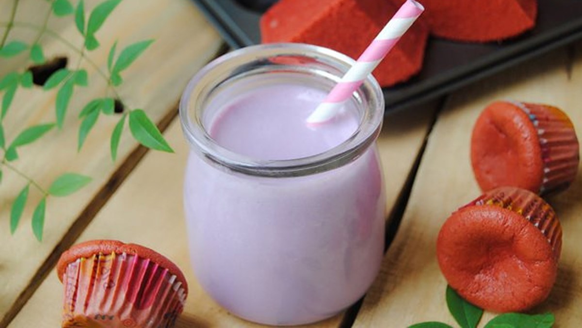 Sinh tố khoai lang tím phô mai
