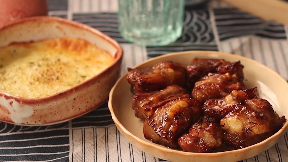 Sườn cuộn phô mai
