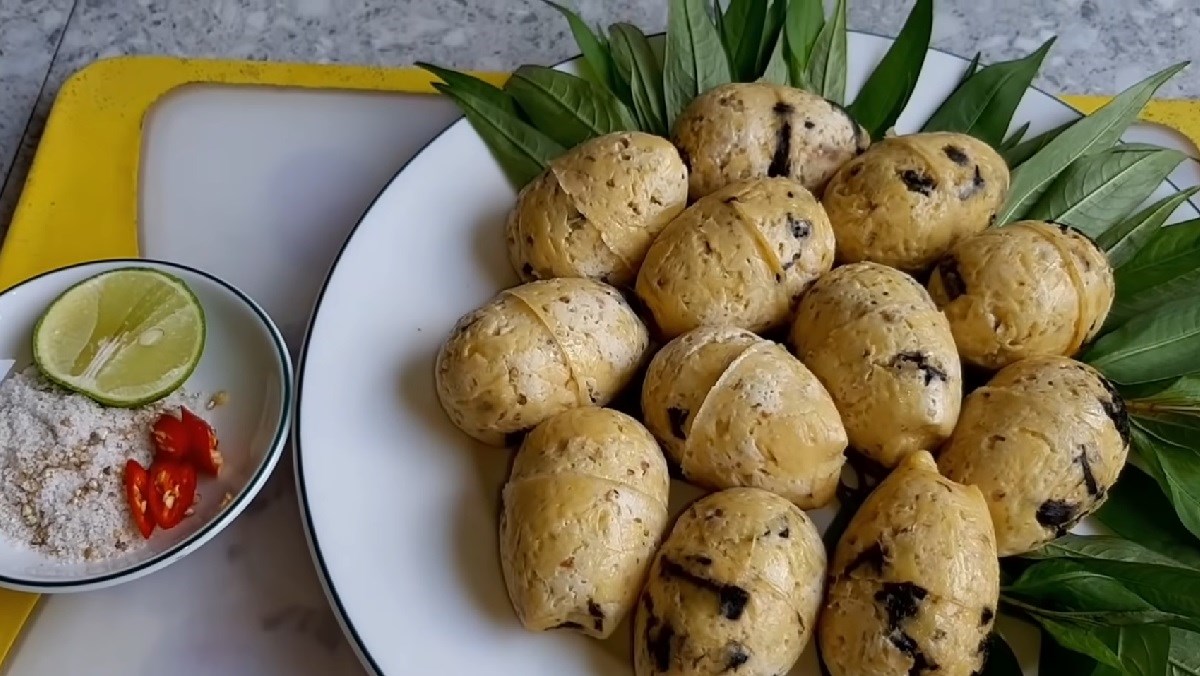 Trứng chay muối tiêu chanh