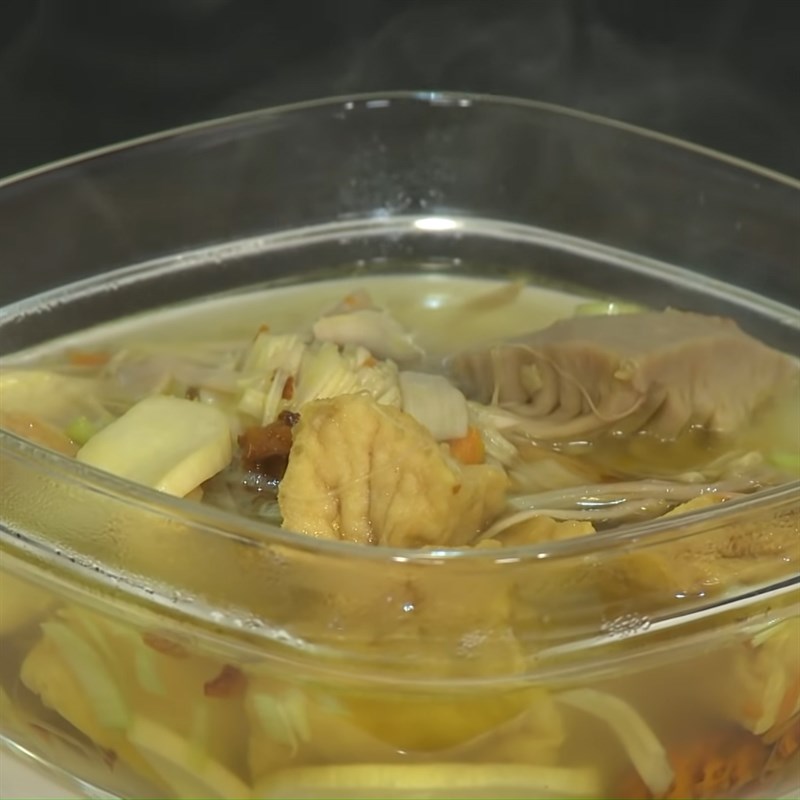 Bước 4 Thành phẩm Canh mít non nấu nghệ