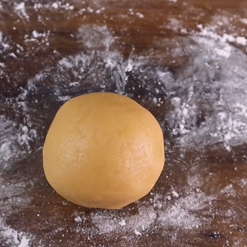 Bước 6 Bọc bánh Bánh trung thu đậu xanh trứng muối sầu riêng bằng nồi cơm điện