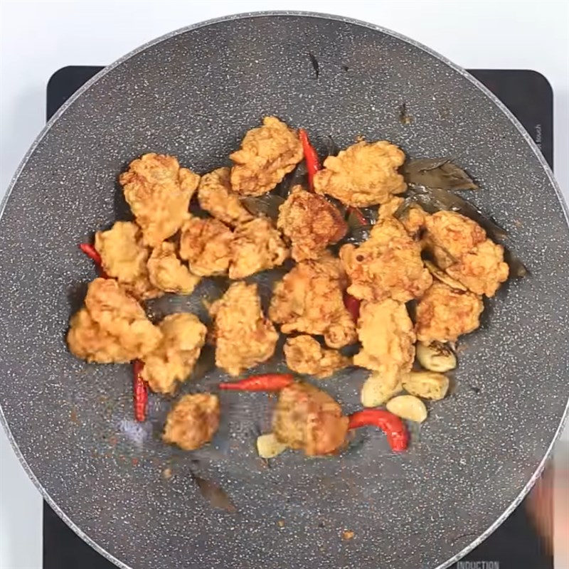 Bước 3 Hoàn thành Gà chiên bia