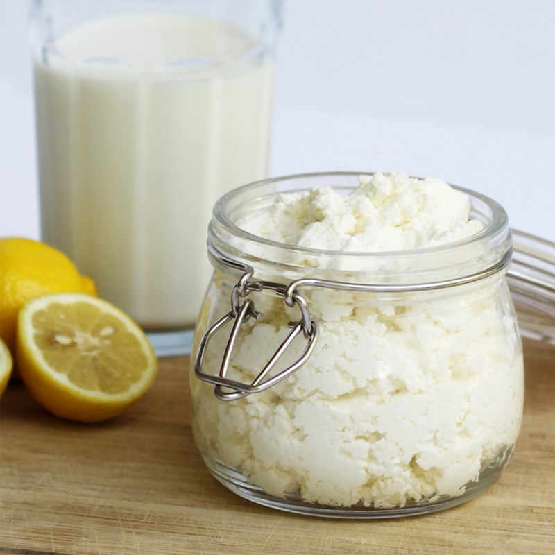 Bước 4 Hoàn thành Phô mai Ricotta