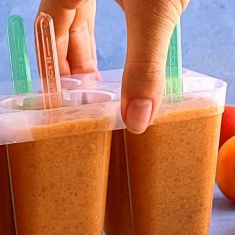 Bước 3 Hoàn thành Kem đào cốt dừa