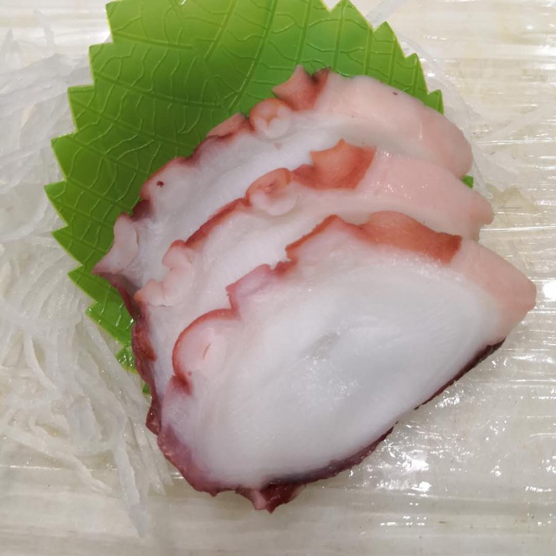 Bước 3 Hoàn thành Sashimi bạch tuộc