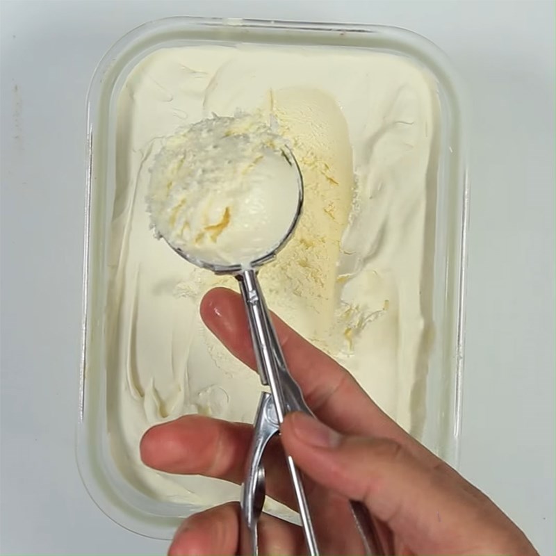 Bước 3 Hoàn thành Kem vanilla
