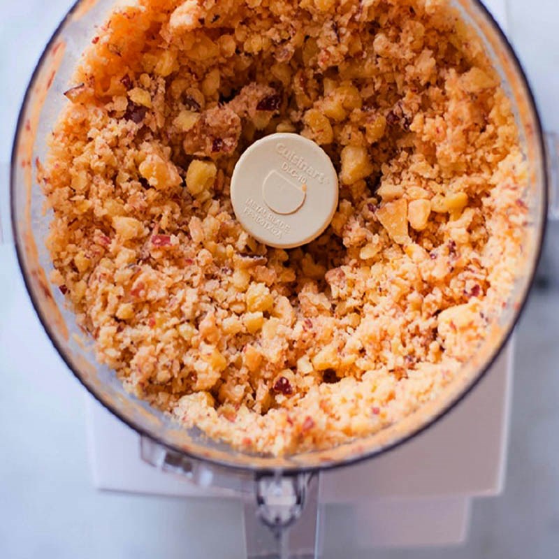 Bước 2 Làm hỗn hợp kem Kem đào chanh mật ong