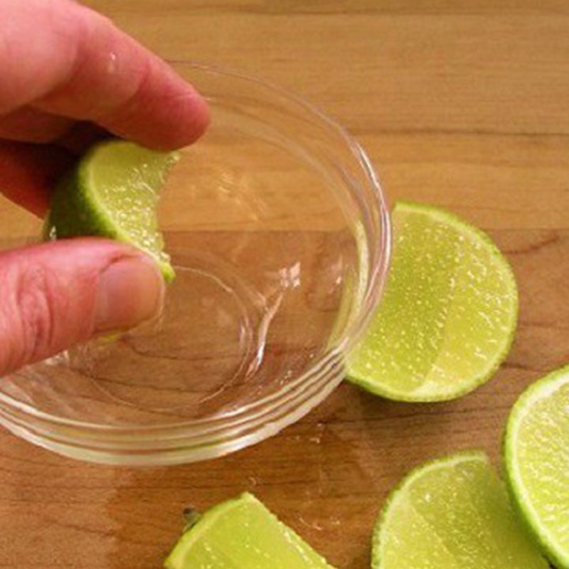 Bước 1 Lấy nước cốt chanh Phô mai Ricotta