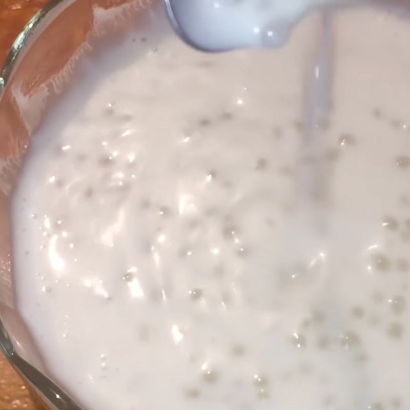 Bước 6 Nấu nước cốt dừa Chuối nếp nướng