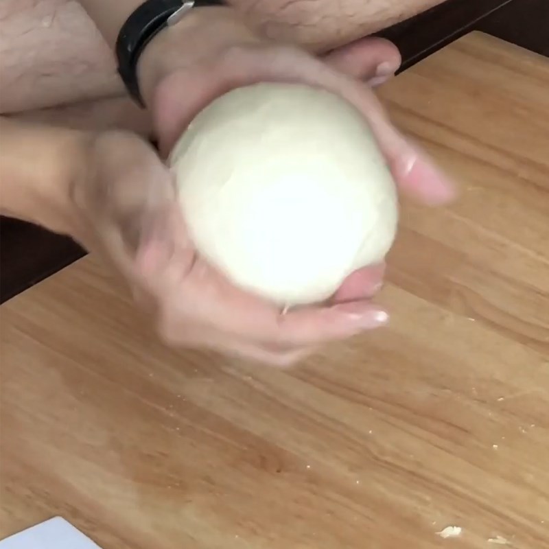 Bước 2 Nhào bột Bánh mì cá sấu