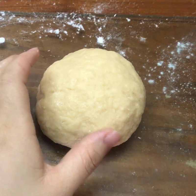 Bước 2 Nhào bột Bánh mì Hokkaido Nhật Bản bằng nồi chiên không dầu