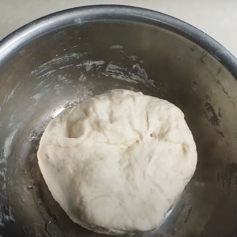 Bước 3 Nhào bột bánh Bánh bao nhân pizza