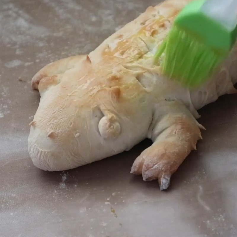 Bước 5 Nướng bánh Bánh mì cá sấu