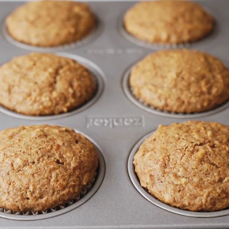 Bước 4 Nướng bánh Muffin cà rốt