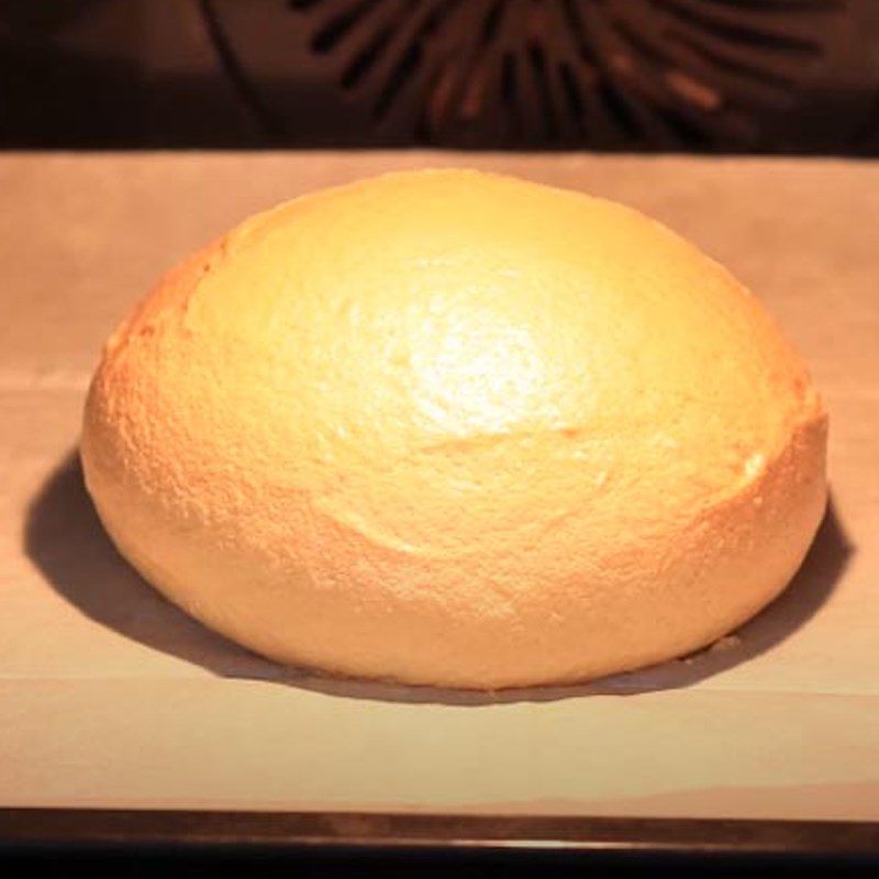 Bước 3 Nướng bánh Bánh mì mây - bánh bông lan mây