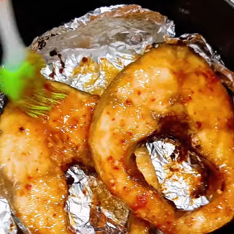 Bước 3 Nướng cá bớp Cá bớp nướng muối ớt