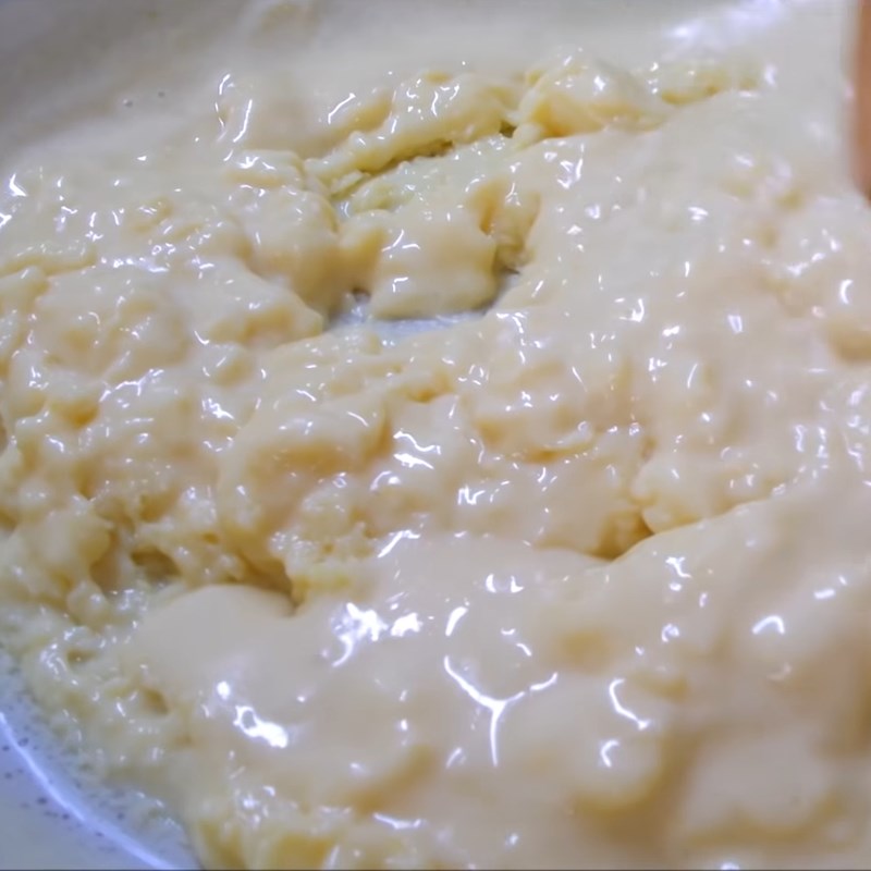 Bước 4 Sên nhân custard trứng sữa Bánh trung thu phô mai