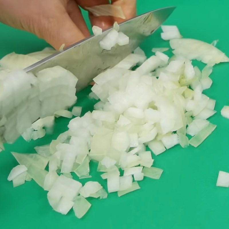 Bước 1 Sơ chế các loại rau củ Muffin bông cải xanh