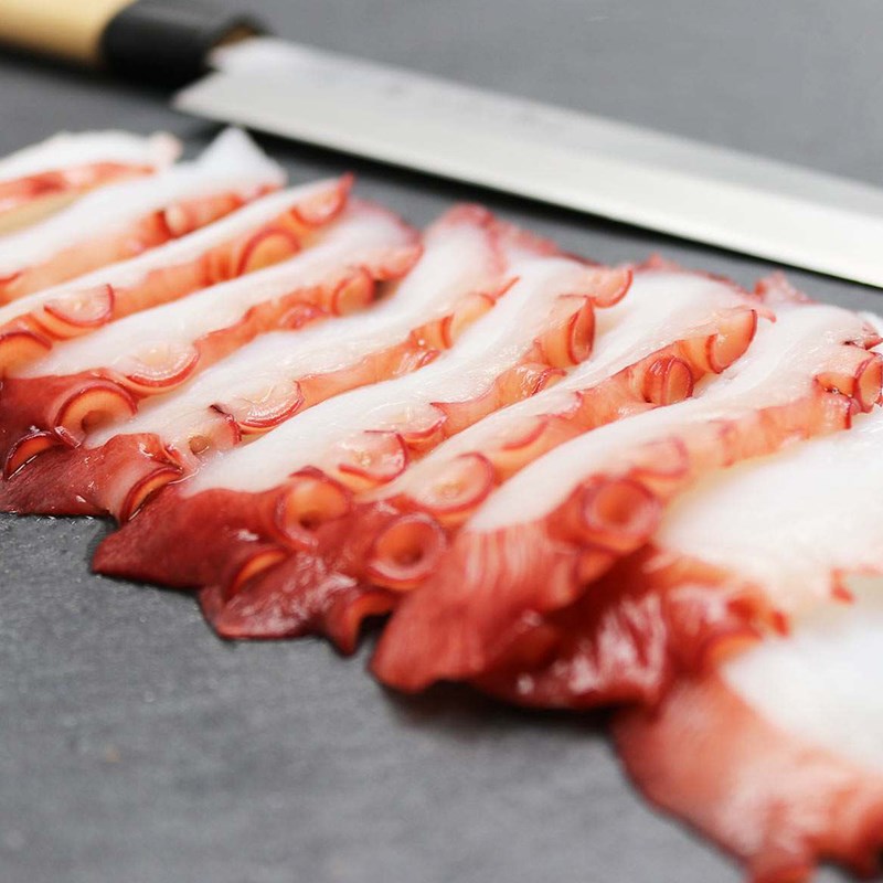 Bước 4 Thành phẩm Sashimi bạch tuộc