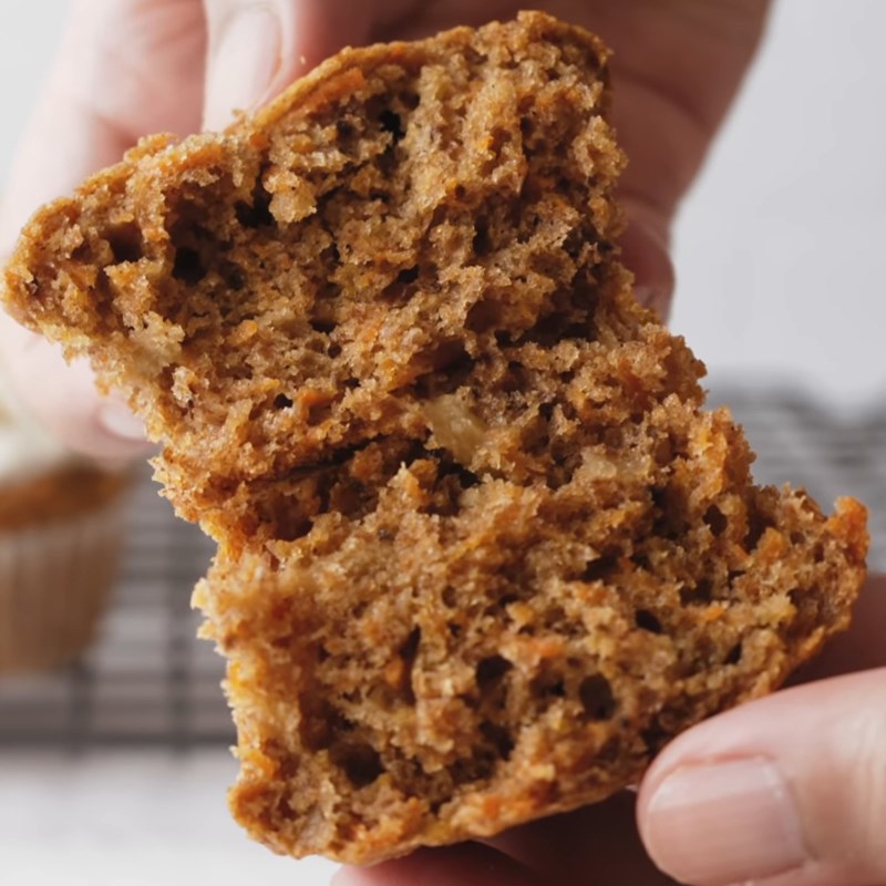 Bước 6 Thành phẩm Muffin cà rốt