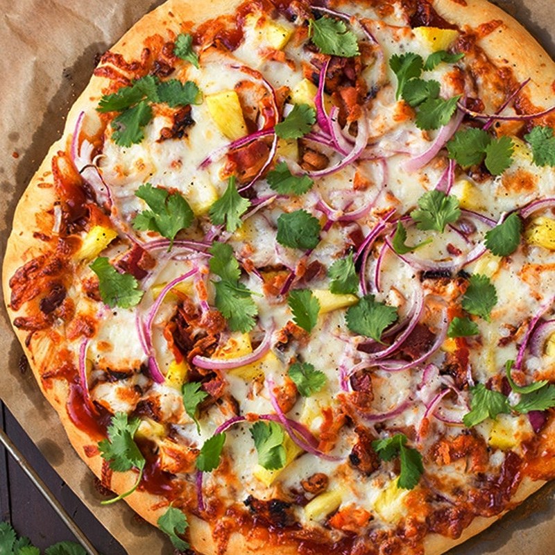 Bước 7 Thành phẩm Pizza Hawai