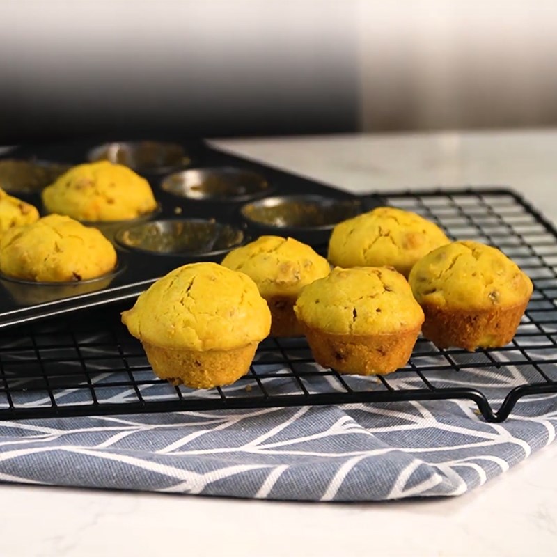 Bước 7 Thành phẩm Muffin cà rốt chà là