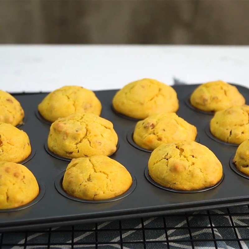 Bước 7 Thành phẩm Muffin cà rốt chà là