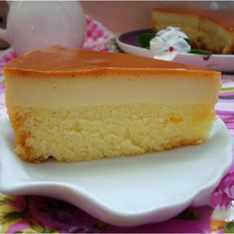 Bước 8 Thành phẩm Bánh bông lan flan