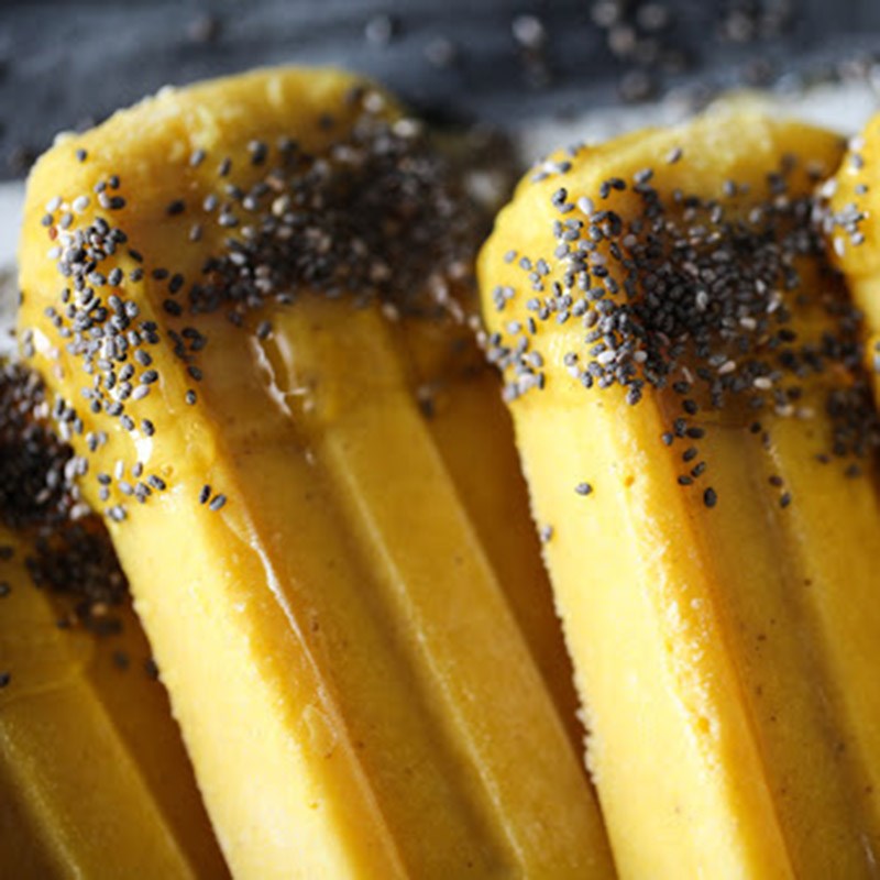 Bước 4 Thành phẩm Kem nghệ thơm chuối