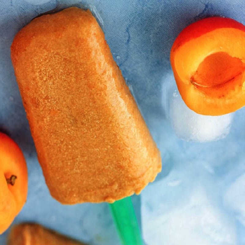 Bước 4 Thành phẩm Kem đào cốt dừa