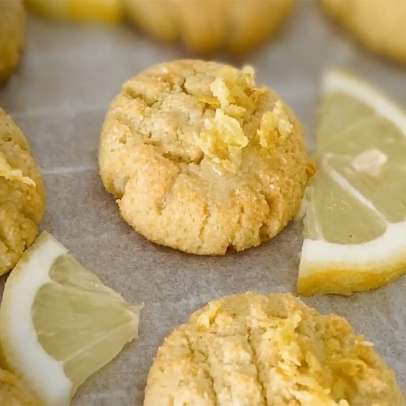 Bước 4 Thành phẩm Bánh quy chanh keto
