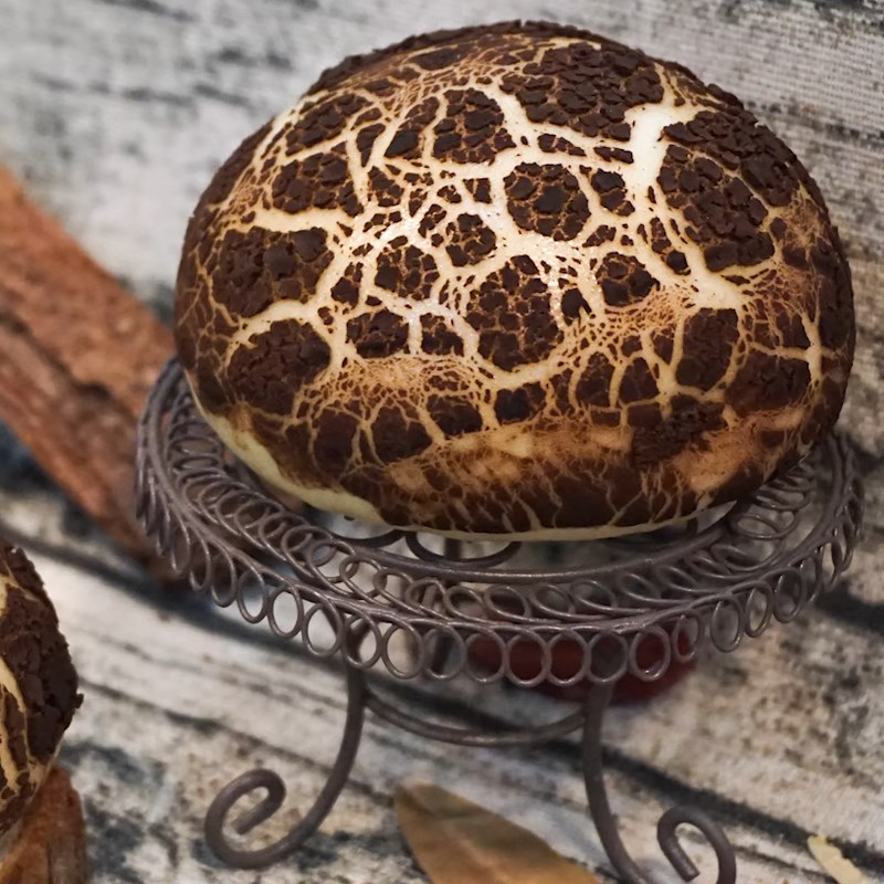 Bước 5 Thành phẩm Bánh bao nấm nhân đậu xanh