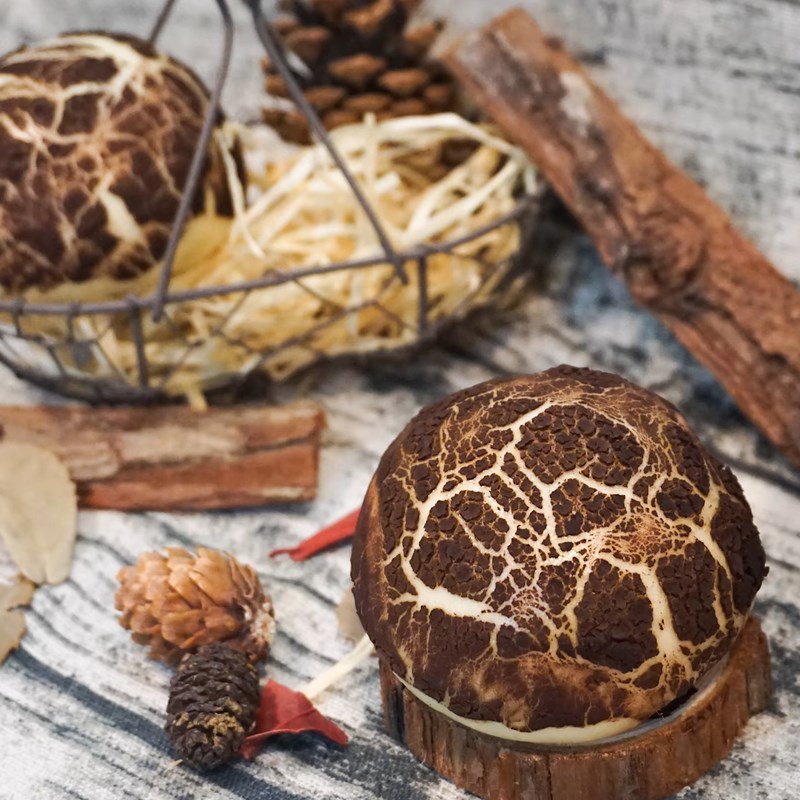 Bước 5 Thành phẩm Bánh bao nấm nhân đậu xanh