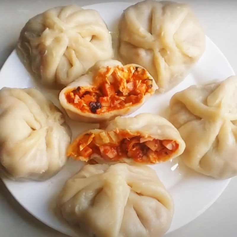 Bước 8 Thành phẩm Bánh bao nhân pizza