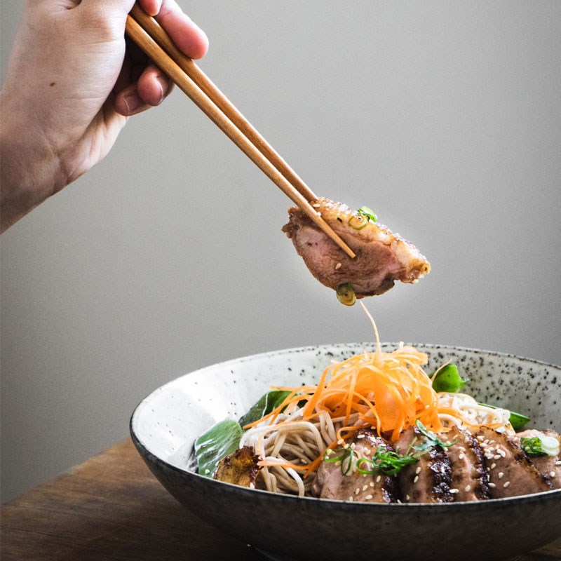 Bước 6 Thành phẩm Mì soba vịt sốt teriyaki