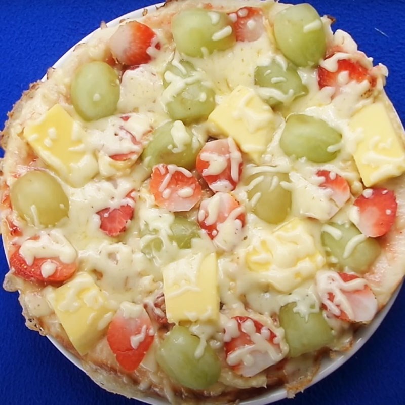 Bước 4 Thành phẩm Pizza trái cây