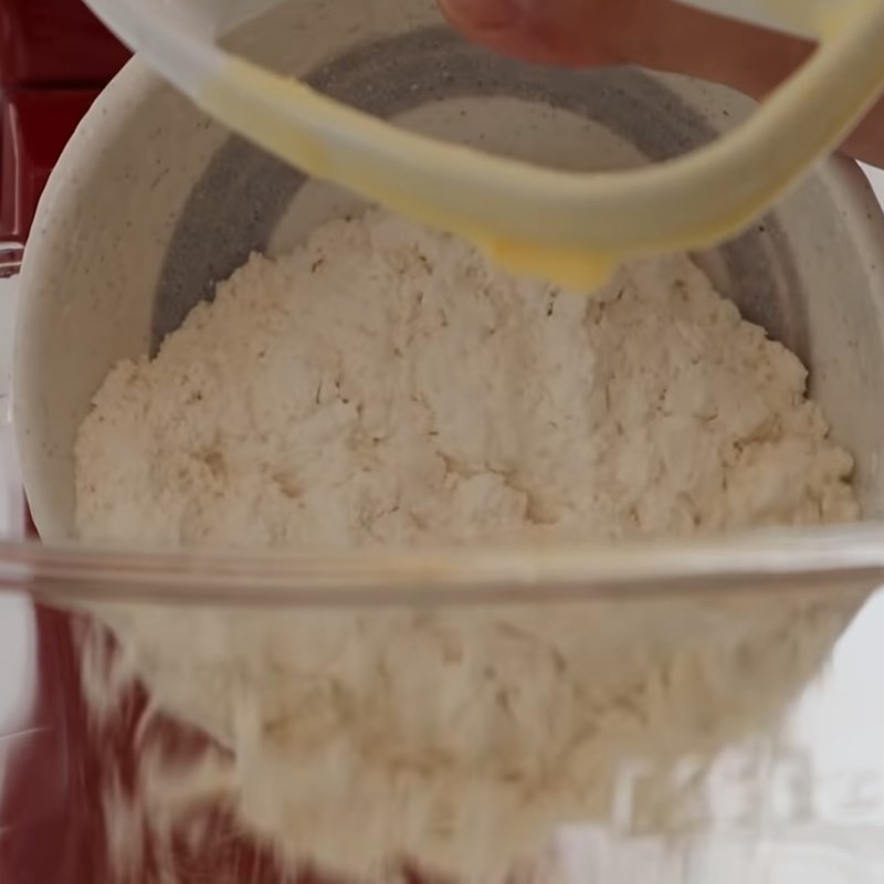 Bước 2 Trộn bột bánh Bánh quy - Cookie chanh