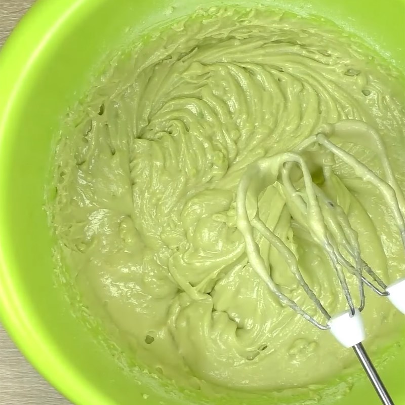 Bước 3 Trộn bột bánh Bánh cupcake bơ socola