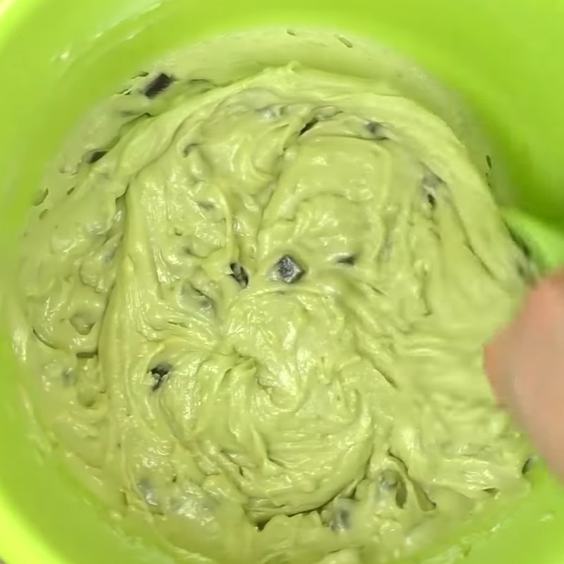 Bước 3 Trộn bột bánh Bánh cupcake bơ socola