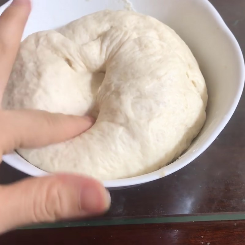 Bước 3 Ủ bột Bánh mì đặc ruột bằng nồi chiên không dầu