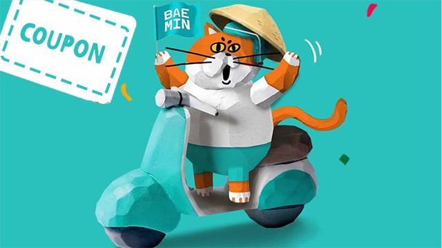 Cách nhận, nhập mã giảm giá, mã freeship khi đặt hàng trên BAEMIN
