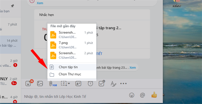 Hướng dẫn dùng Zalo PC dạy học online