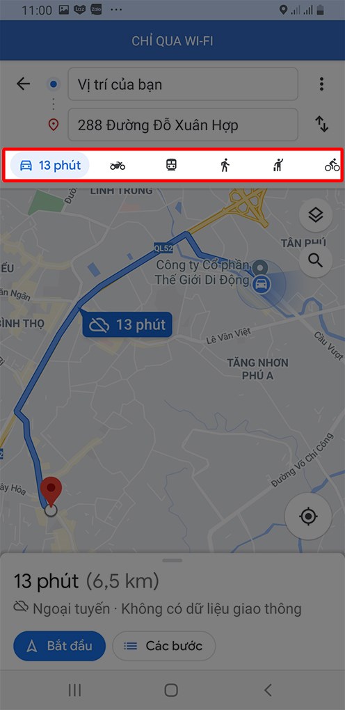 Cách tải, lưu bản đồ Google Map ngoại tuyến trên Android, iOS đơn giản